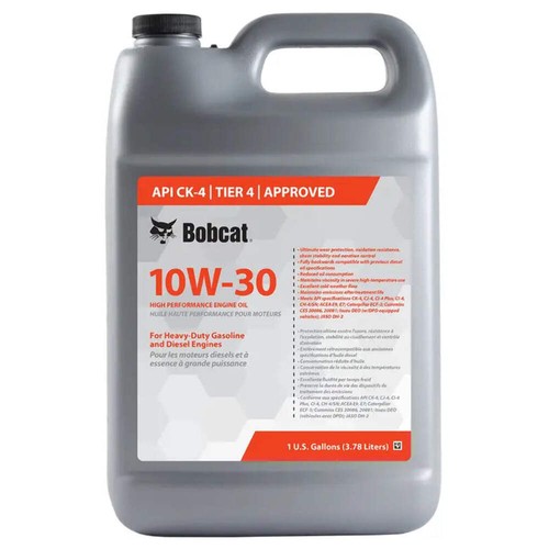 Bobcat 10w30 engine oil - bobcat, 1