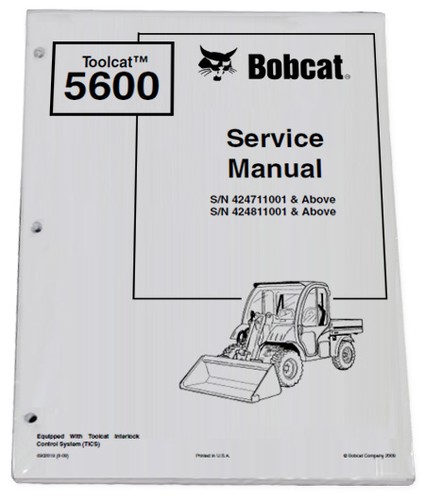 Bobcat 5600 toolcat utility - bobcat,